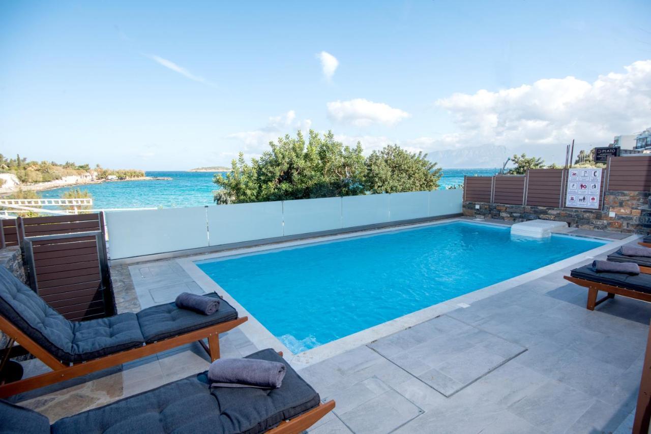 Ammos Lux Apartments Crete Agios Nikolaos Exterior foto