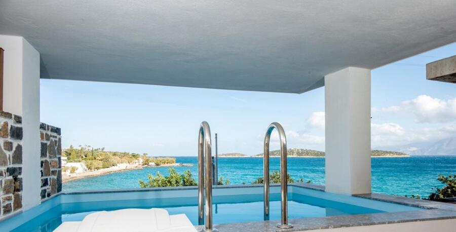 Ammos Lux Apartments Crete Agios Nikolaos Exterior foto