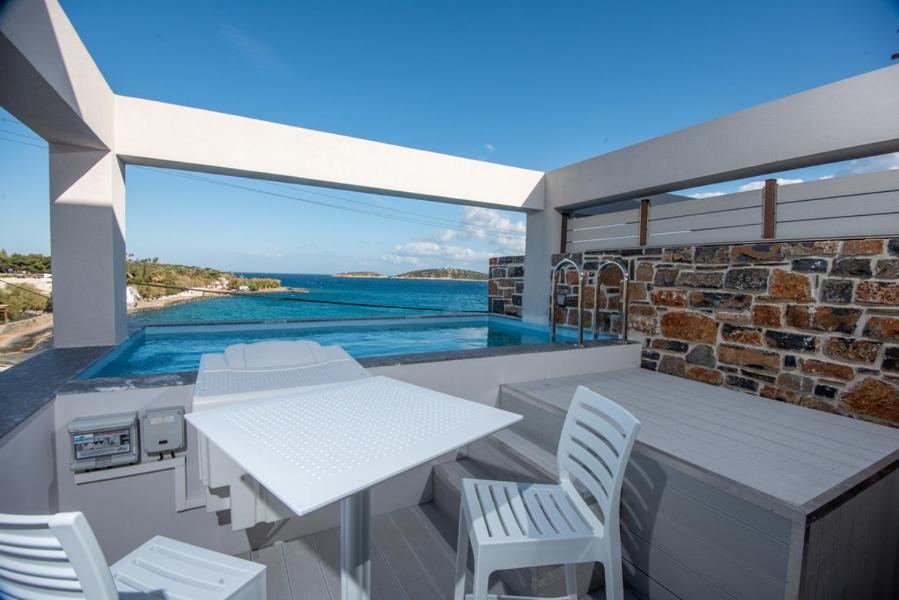 Ammos Lux Apartments Crete Agios Nikolaos Exterior foto