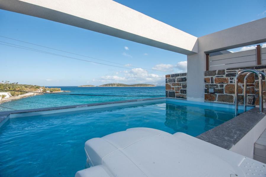 Ammos Lux Apartments Crete Agios Nikolaos Exterior foto