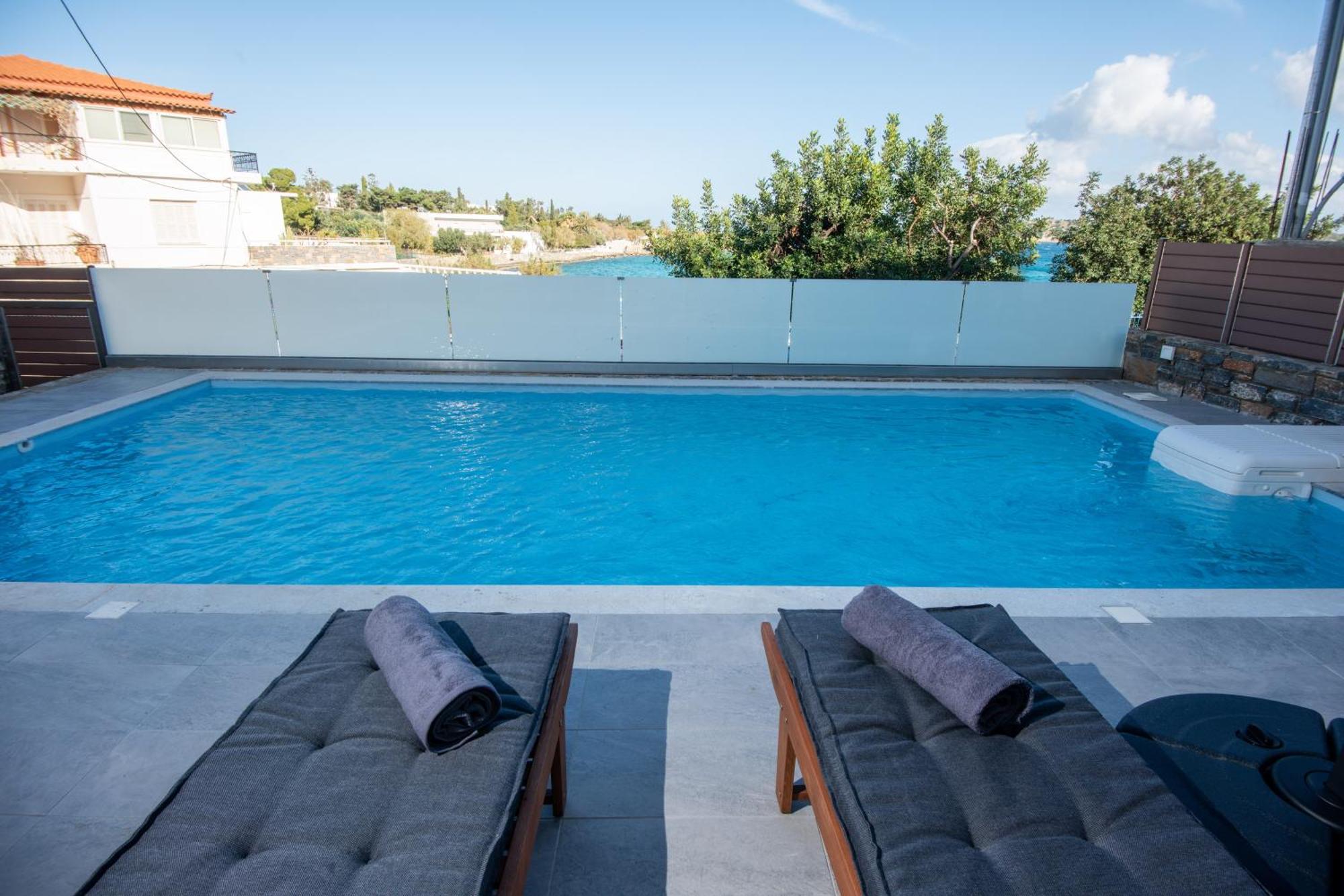 Ammos Lux Apartments Crete Agios Nikolaos Exterior foto